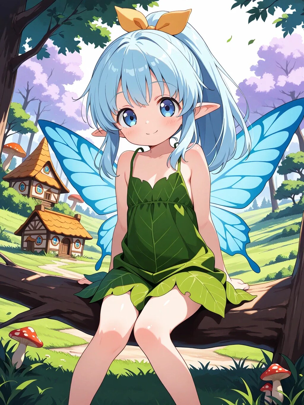 不思議な妖精の村