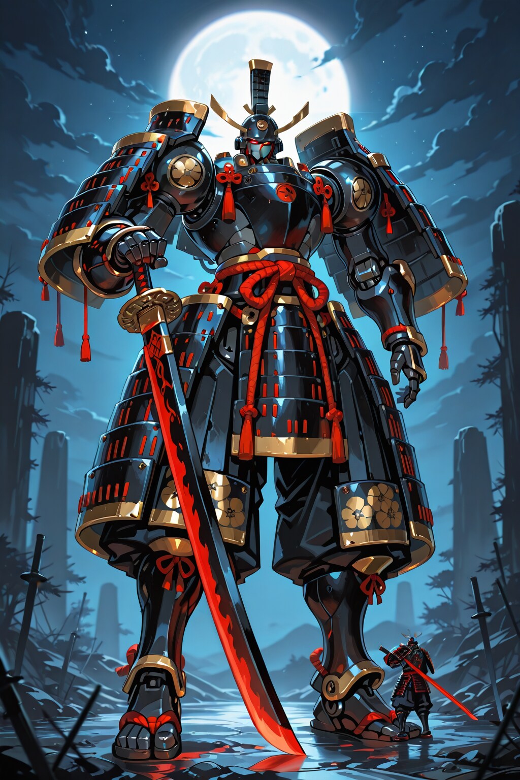 過去作再生成武者ロボット | の人気AIイラスト・グラビア