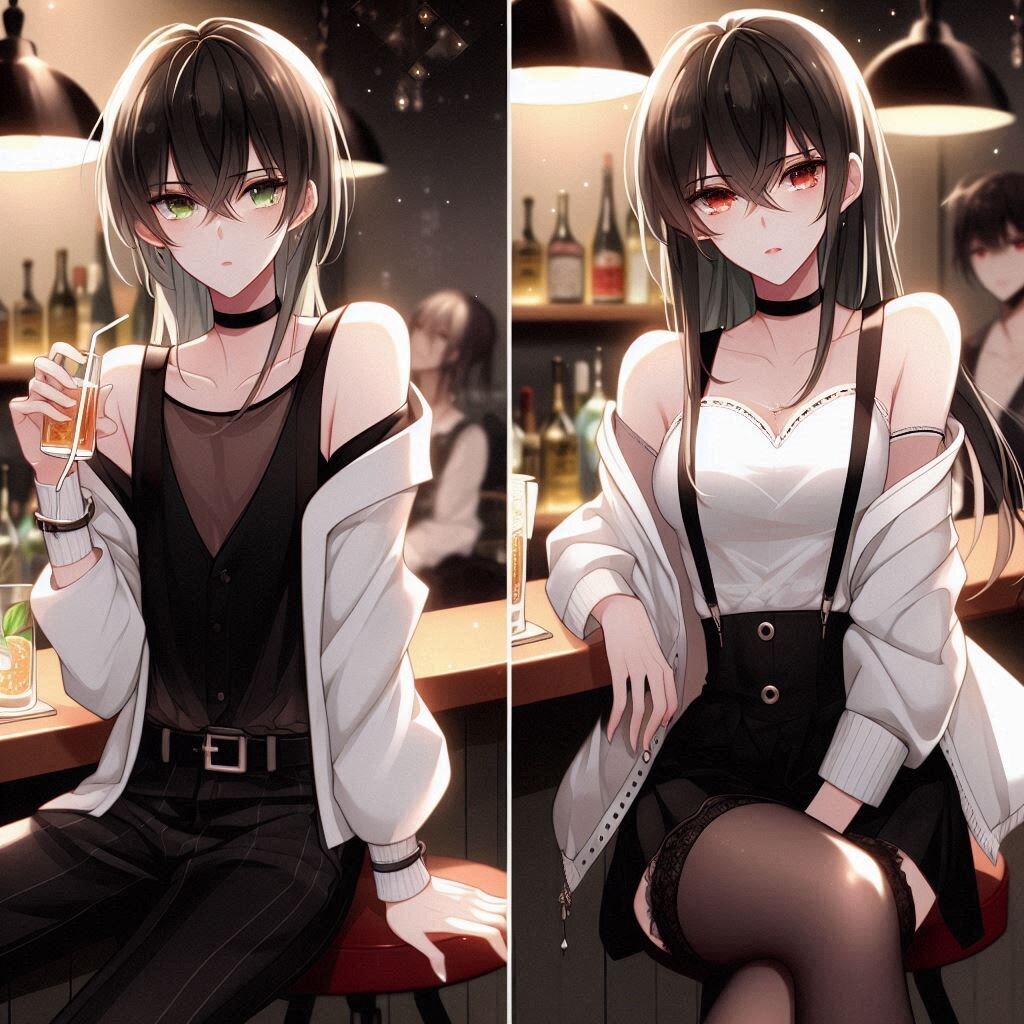 ビフォーアフターどっちだとアナタは嬉しい？時系列的には左からかな？表情的に