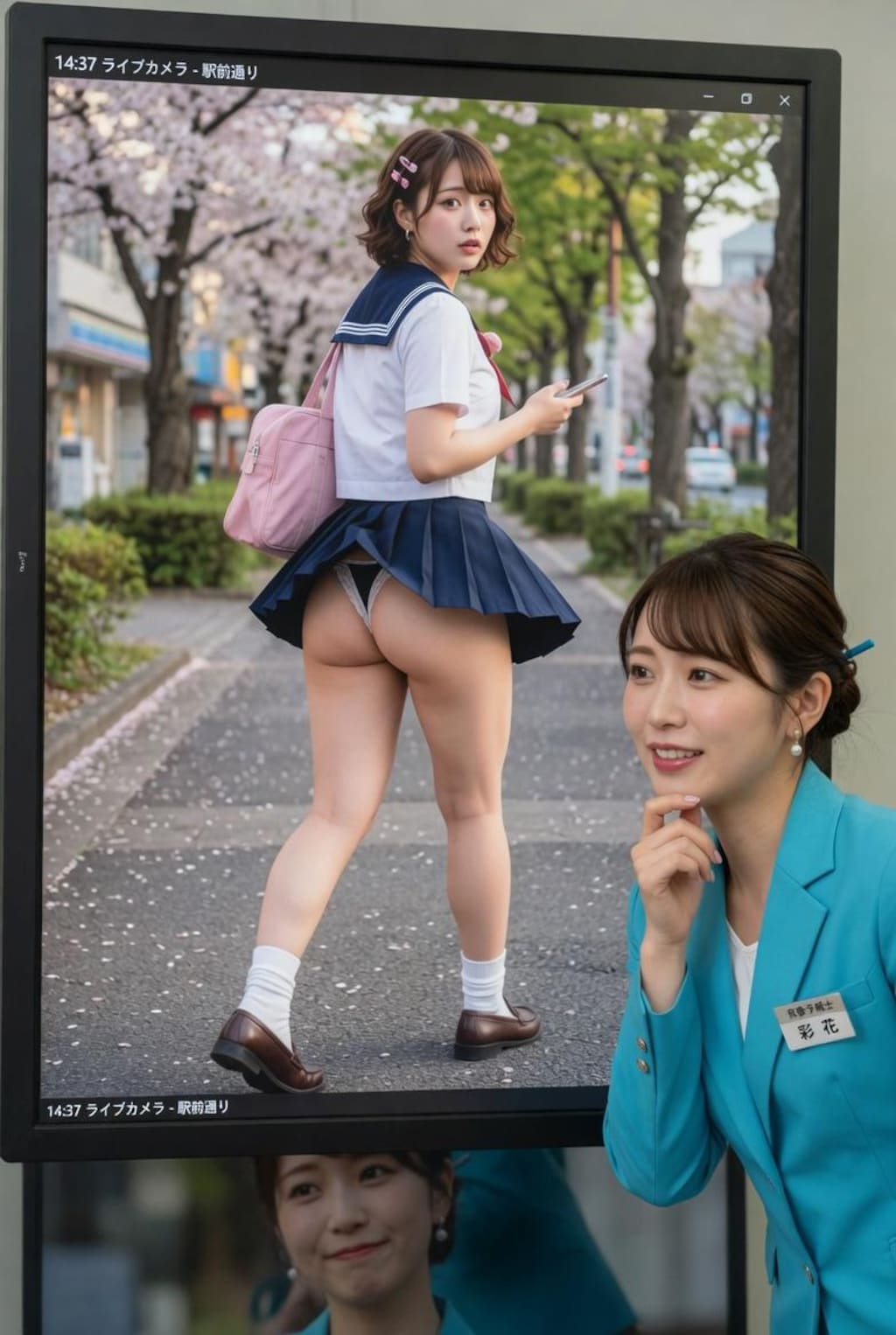 春めいた暖気の影響で、生脚JKが増える見込みです。