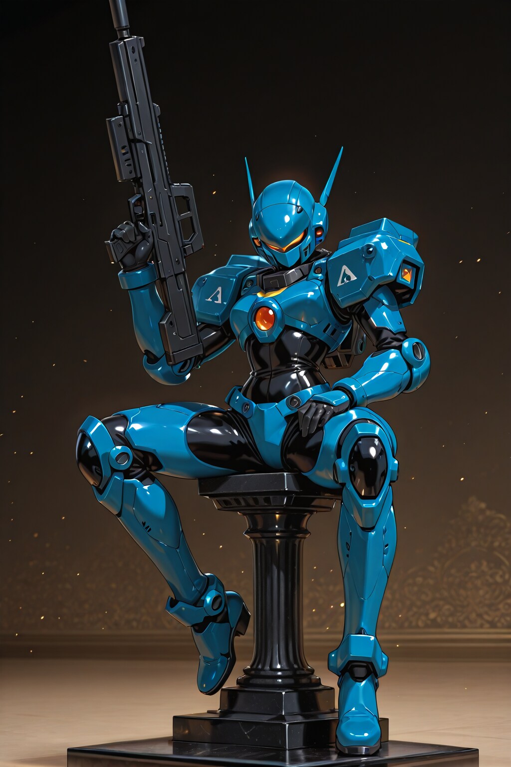 女性型戦闘ロボット試作機