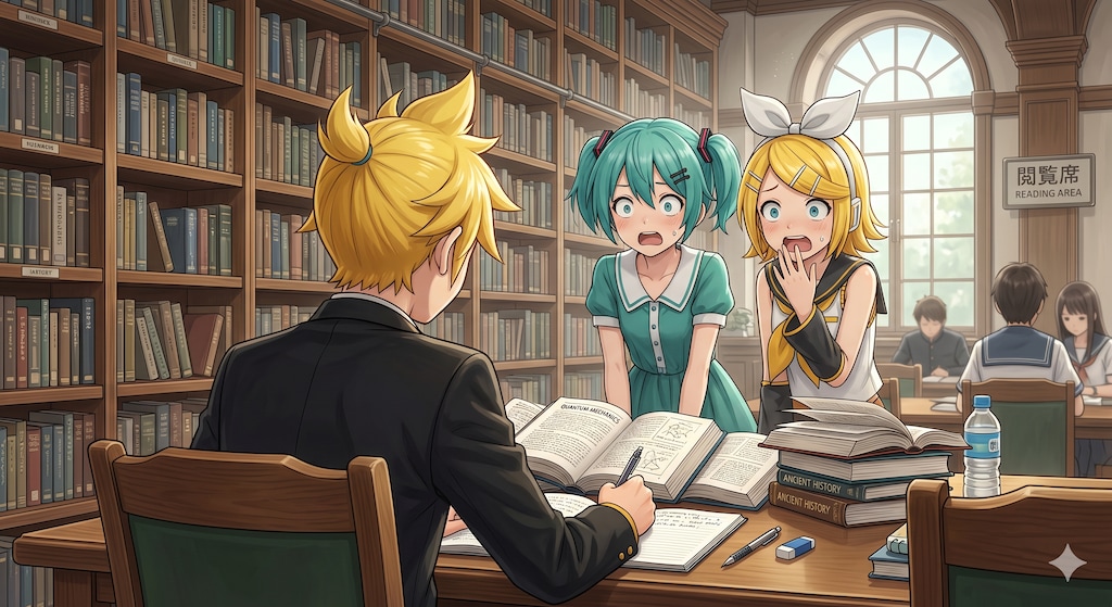 世界の終わりみたいな顔しないでよ😲