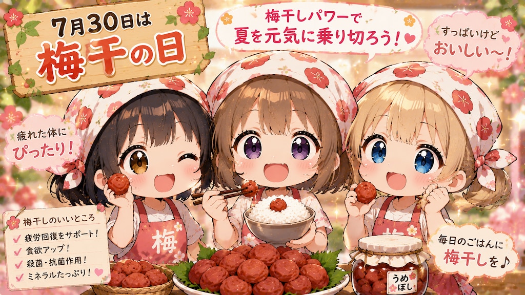 今日は何の日？（20260730固定イベ＋チビお姉複）の生成（ＡI推論不使用）