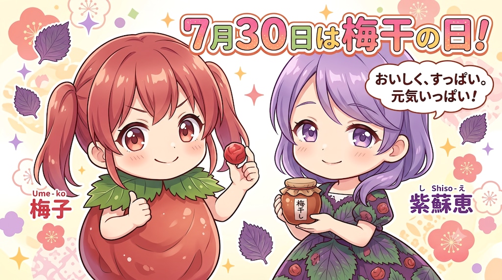 今日は何の日？（20260730固定イベ＋チビお姉複）の生成（ＡI推論不使用）