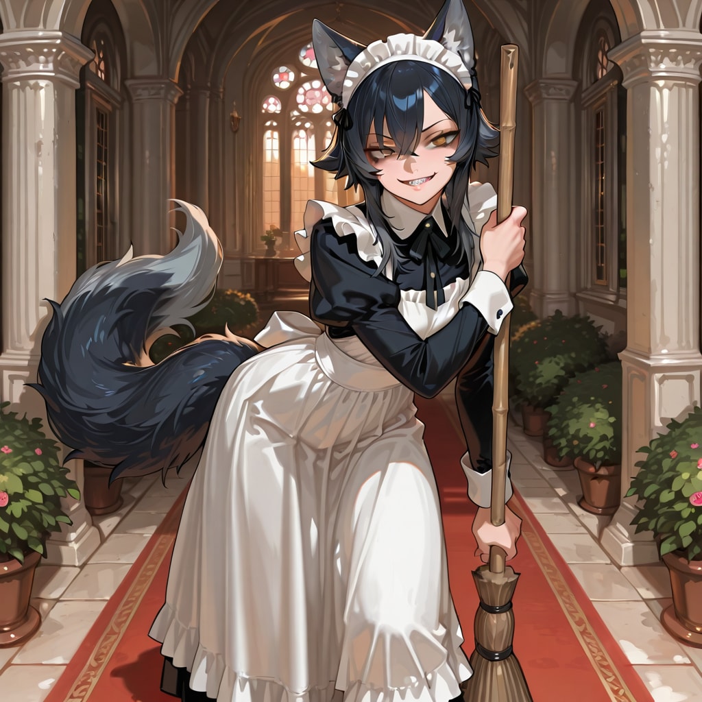 狼メイドさん