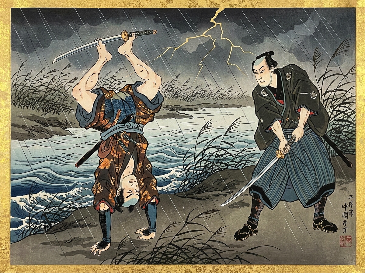 逆立ち剣法 | の人気AIイラスト・グラビア