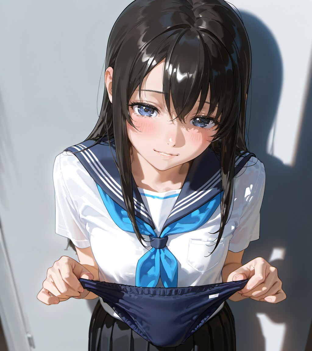 彼女がブルマに着替えたら