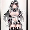 光沢スケスケメイド 5枚目