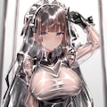 光沢スケスケメイド 8枚目