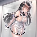 光沢スケスケメイド 2枚目