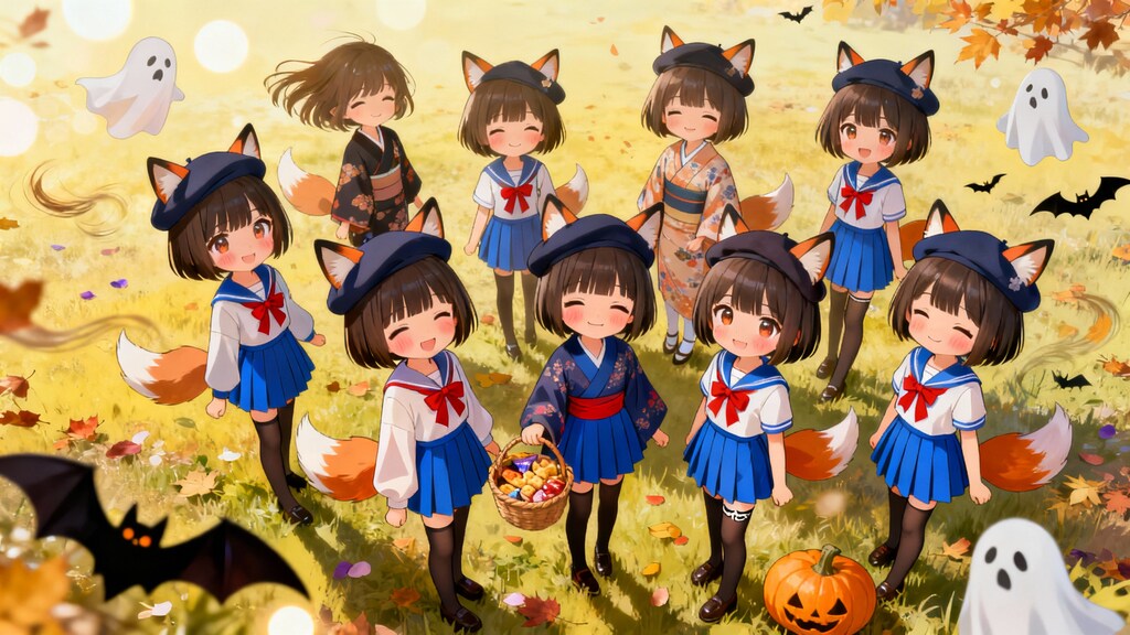 半袖と、長袖の切り替わりは まかせてみた。