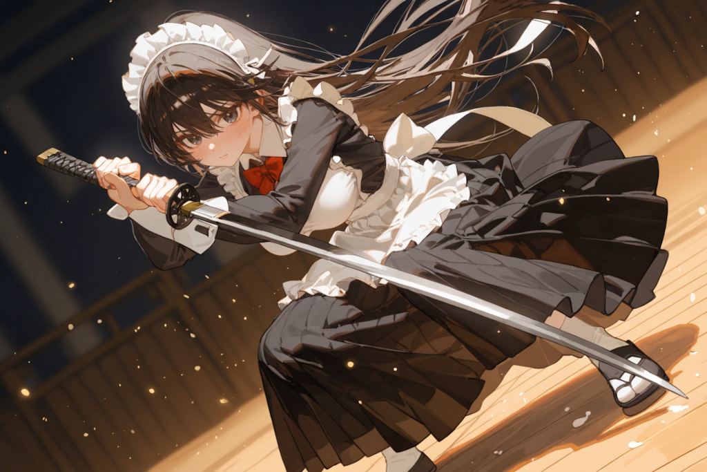 安心せい、峰打ちじゃ