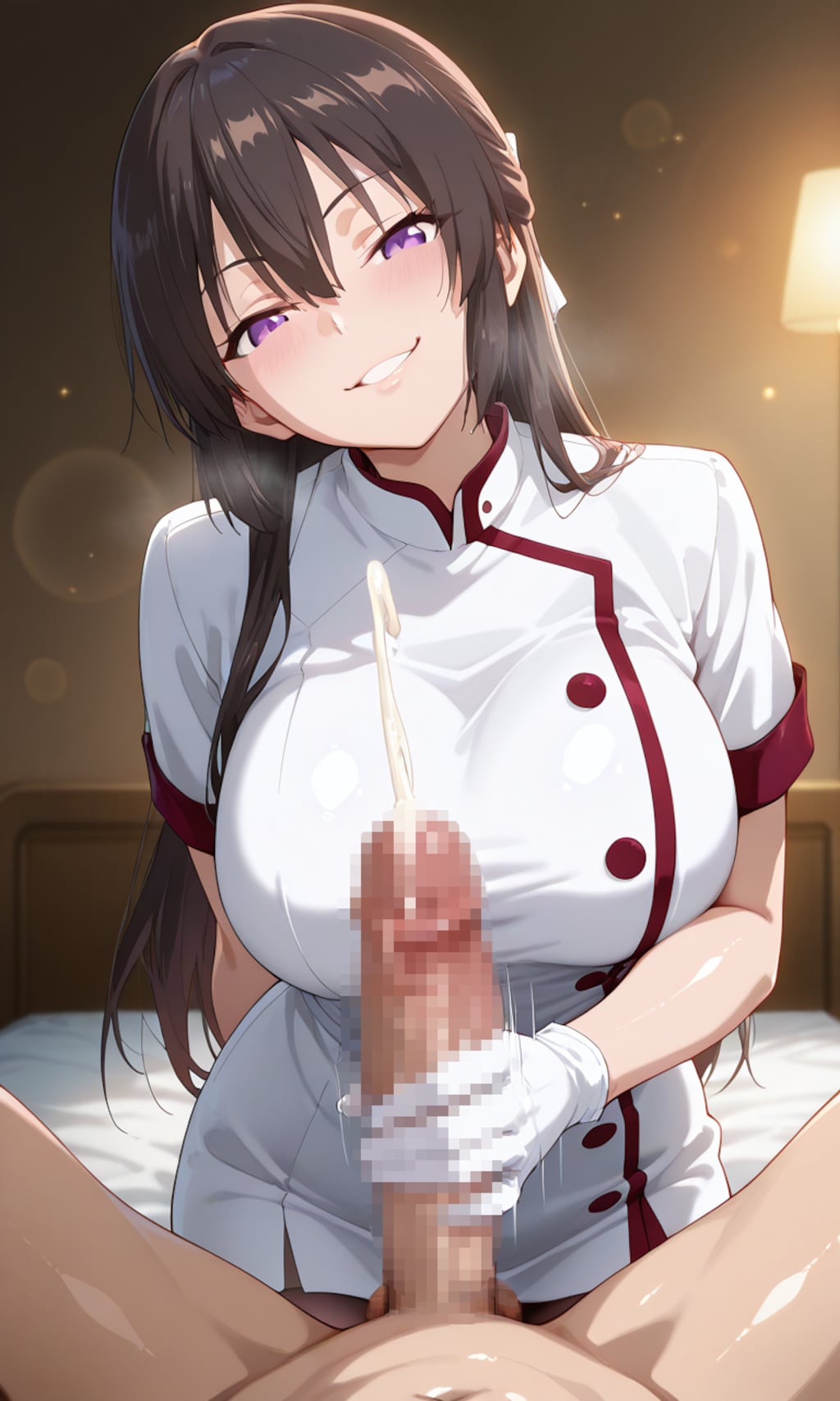 周防有希　看病手コキ