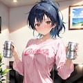ダンベル代わりの缶ビール 3枚目