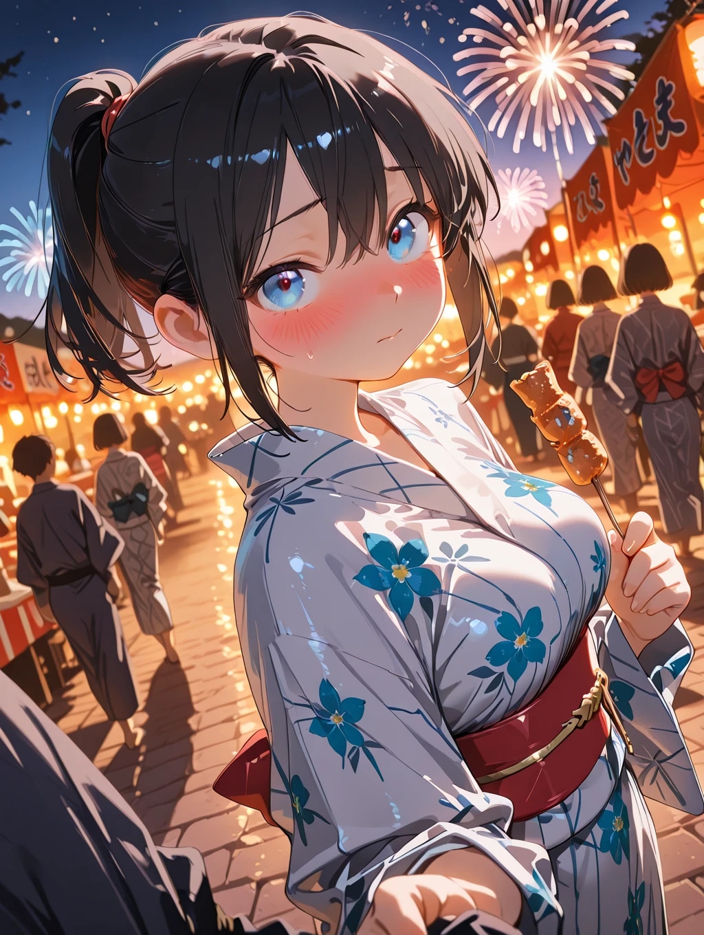 「待って...はぐれちゃうかもだから、その.....」