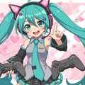 初音ミクとゲーム実況 3枚目