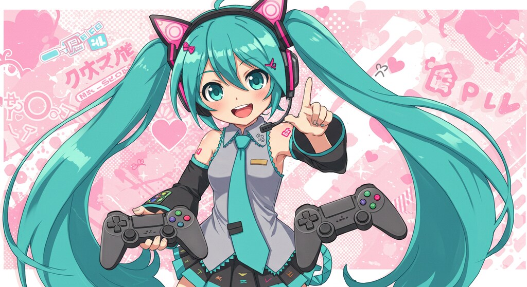 初音ミクとゲーム実況