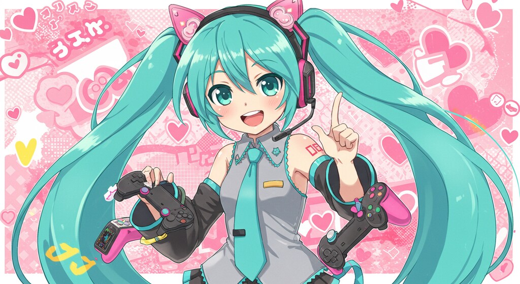 初音ミクとゲーム実況