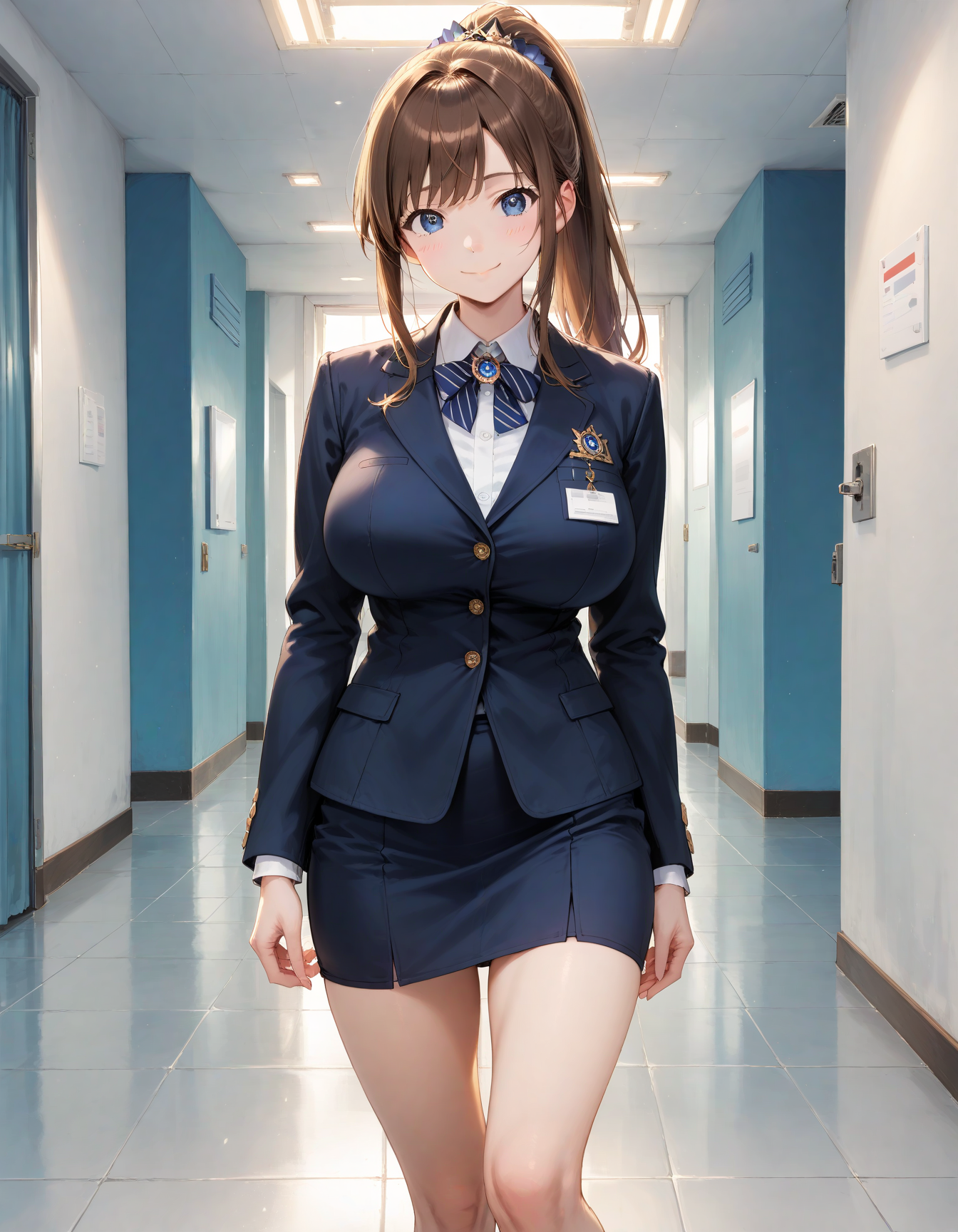 ミニスカOL | の人気AIイラスト・グラビア