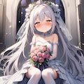 ジューンブライド銀髪ちゃん 9枚目