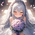 ジューンブライド銀髪ちゃん 7枚目