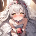 ジューンブライド銀髪ちゃん 11枚目