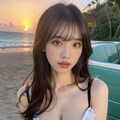 綺麗な夕日 2枚目