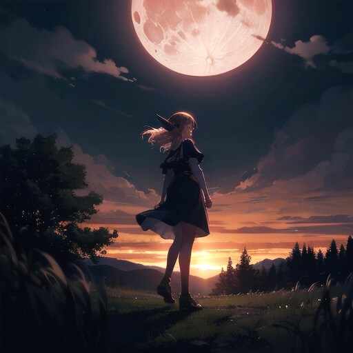 夕暮れ時