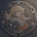 ごちうさマンホール！ 2枚目