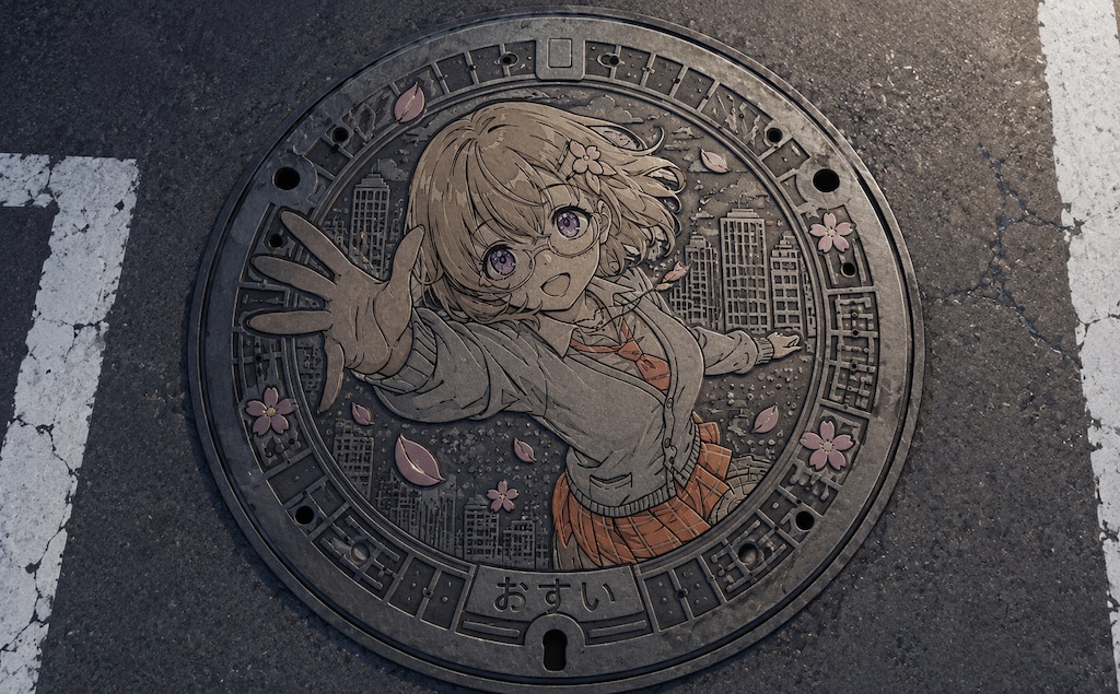 ごちうさマンホール！