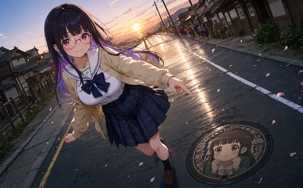 ごちうさマンホール！