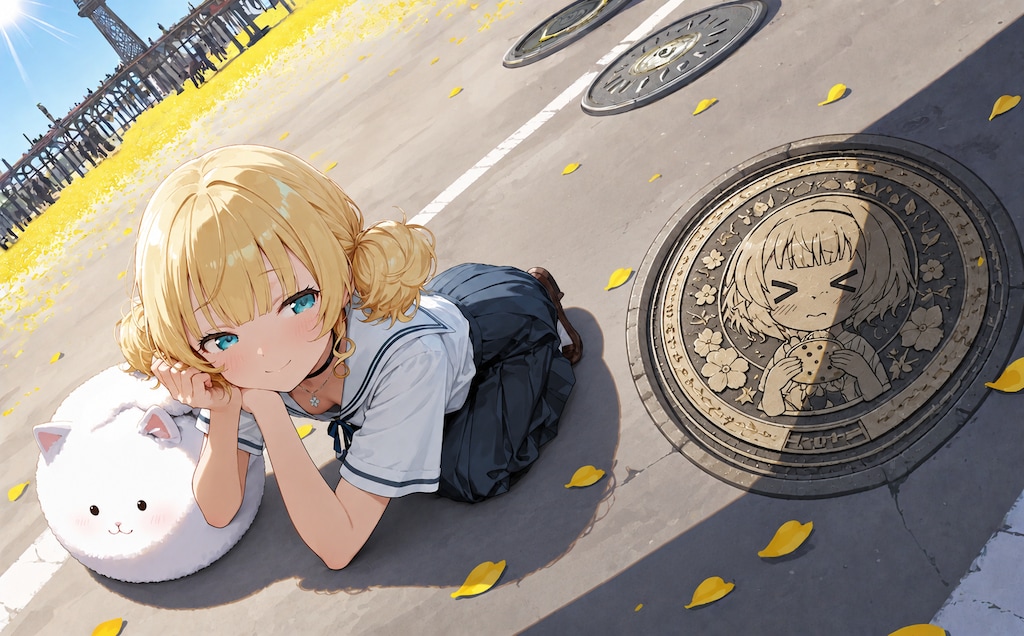 ごちうさマンホール！