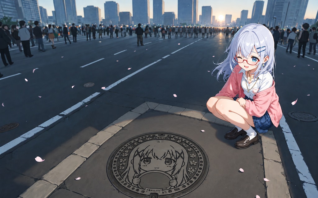 ごちうさマンホール！