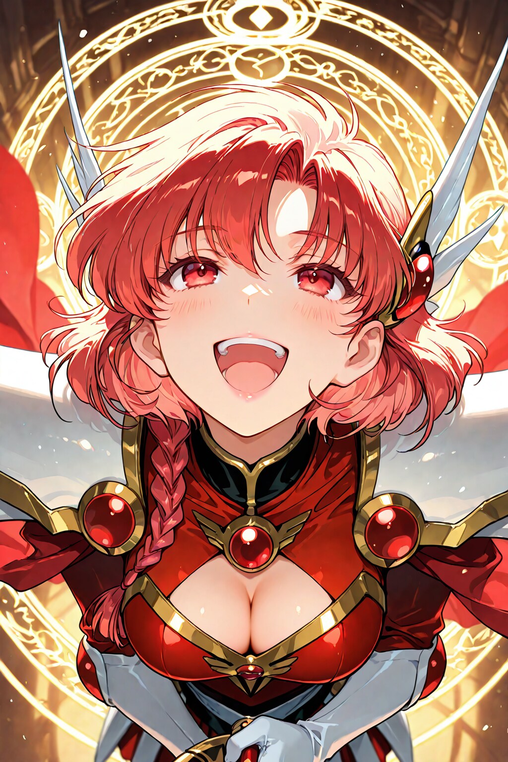 思わずつられてぼ～っとしてしまった魔法騎士 | の人気AIイラスト・グラビア