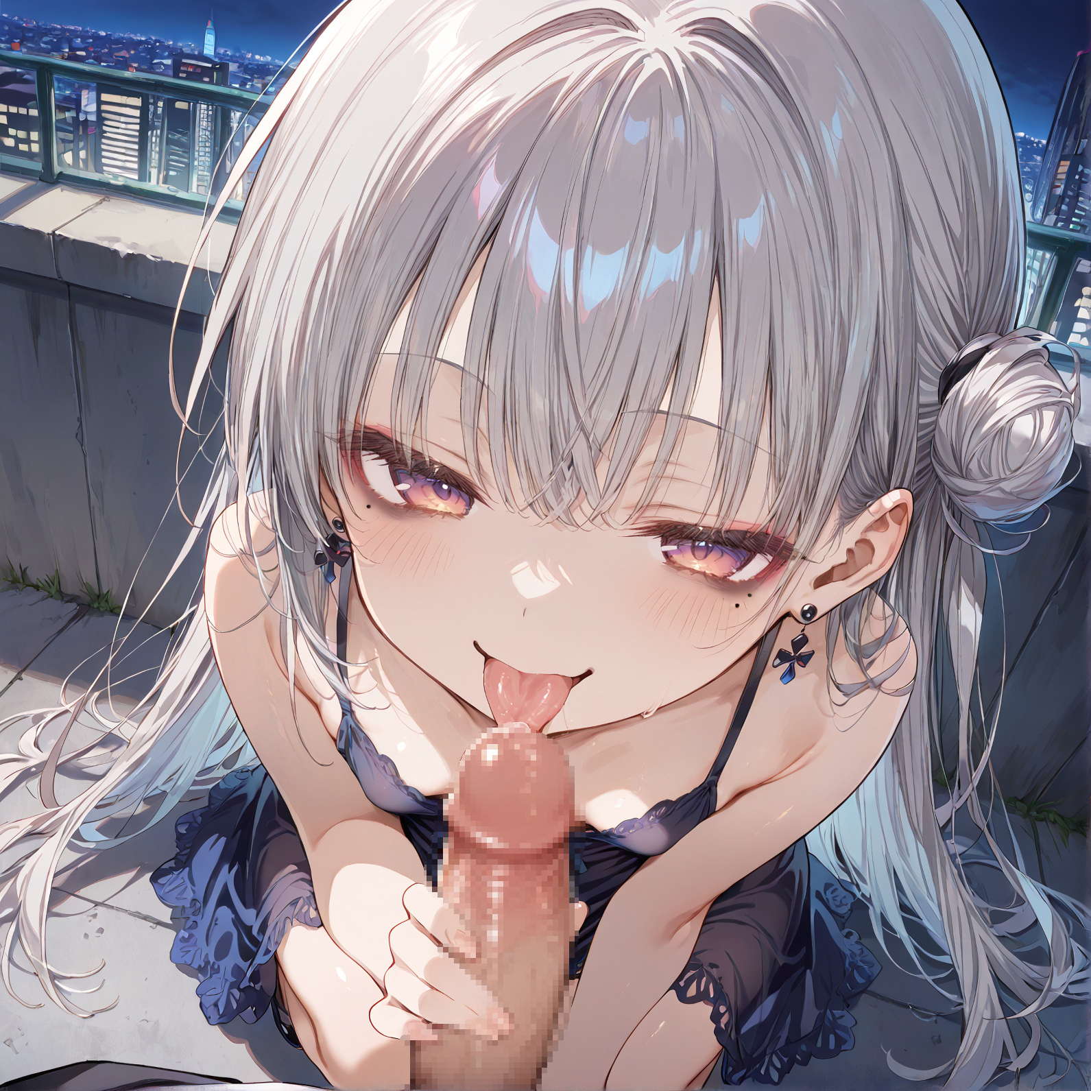 キャバ嬢フェラ