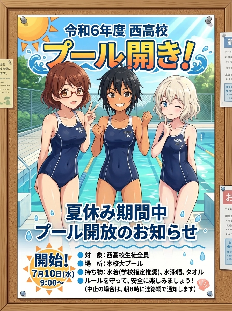 プール開き
