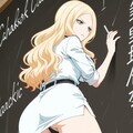 ビッチ先生×パンチラ 6枚目