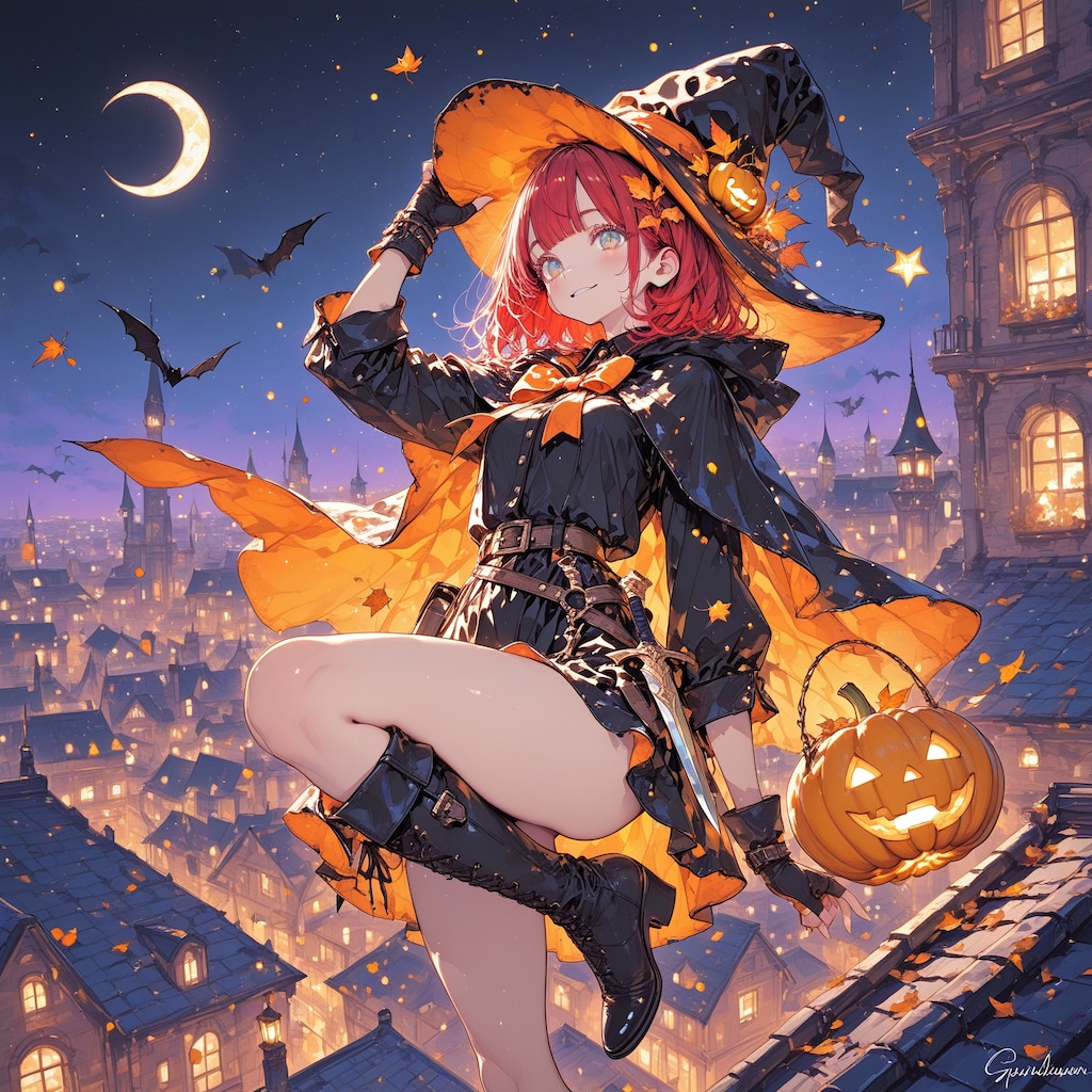 ハロウィンの夜に