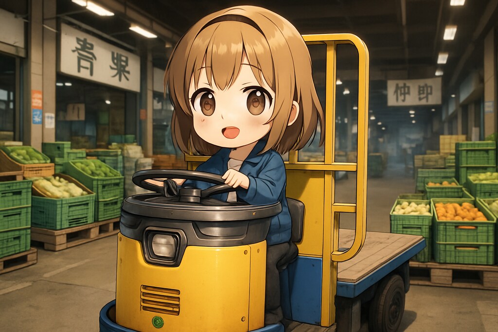 ターレット式構内運搬自動車