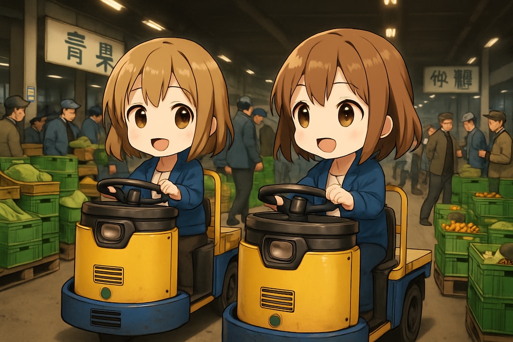 ターレット式構内運搬自動車