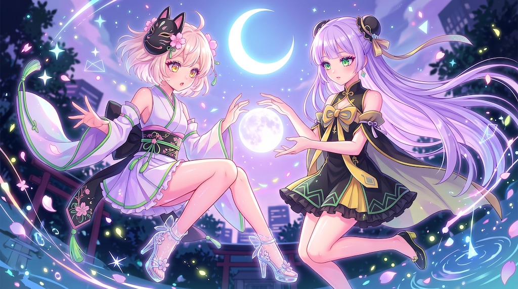 月灯りに寄り添う夢