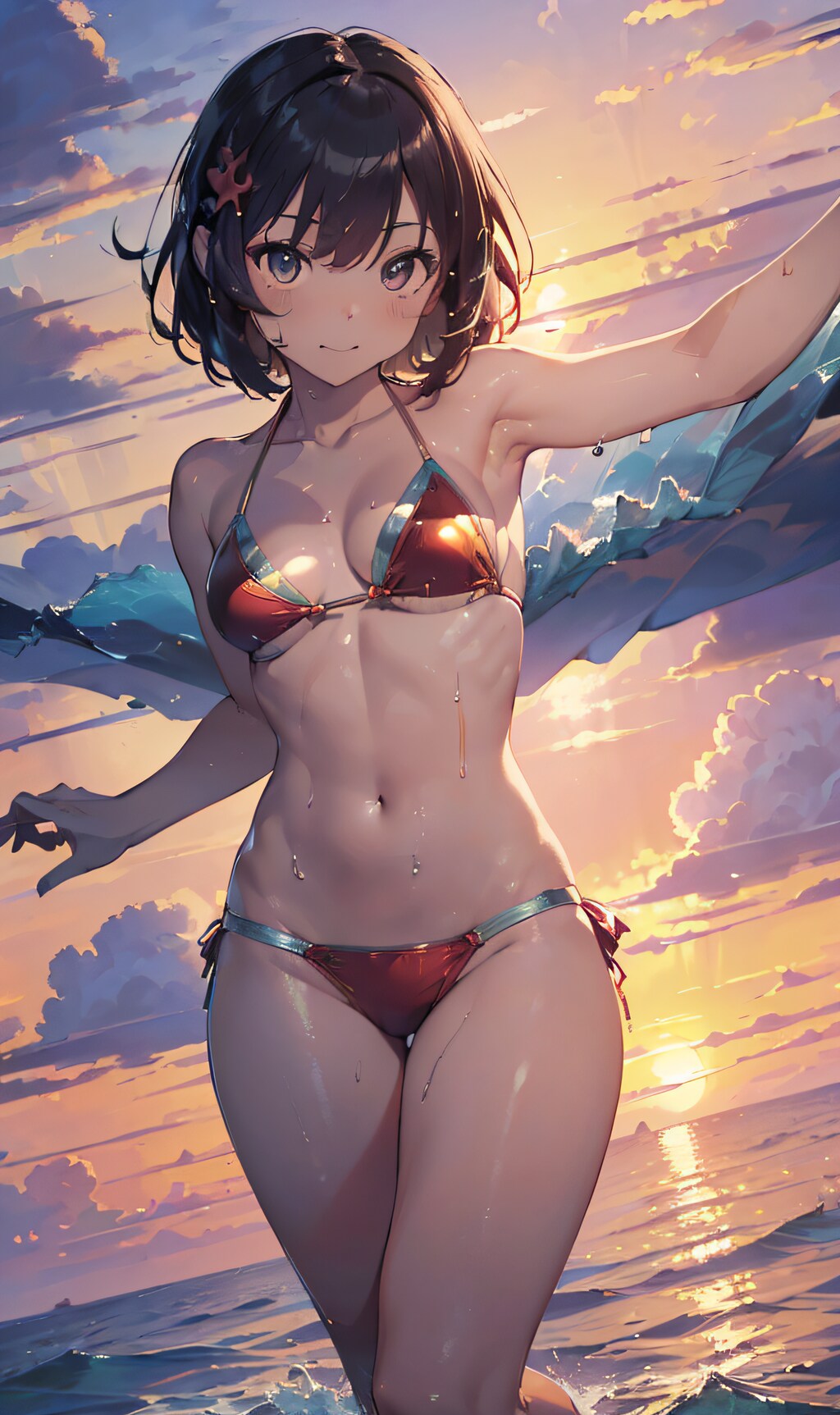 黄昏の海のマーメイド2