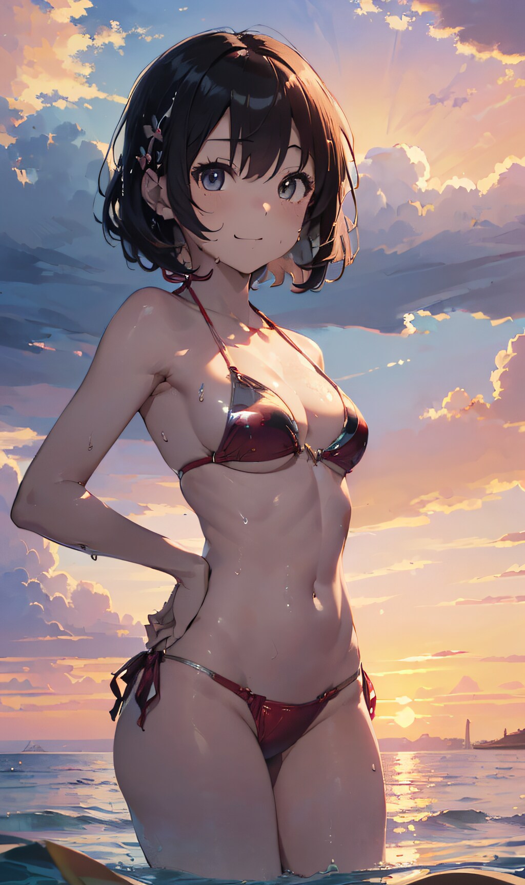 黄昏の海のマーメイド2