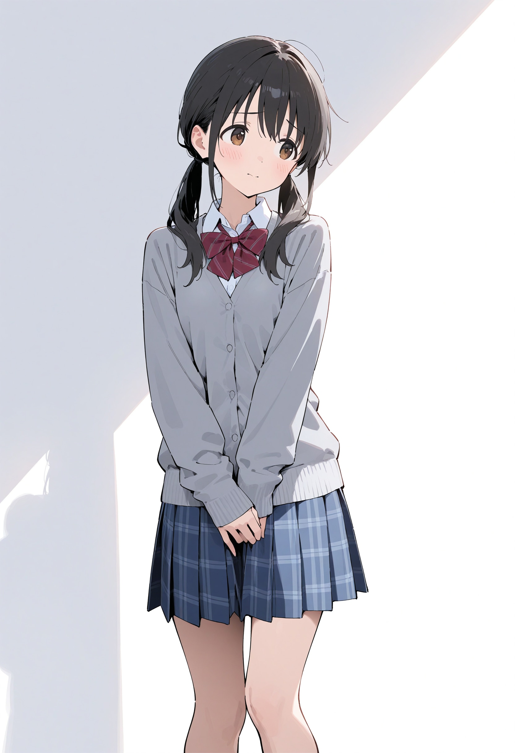 黒髪おさげちゃん | の人気AIイラスト・グラビア