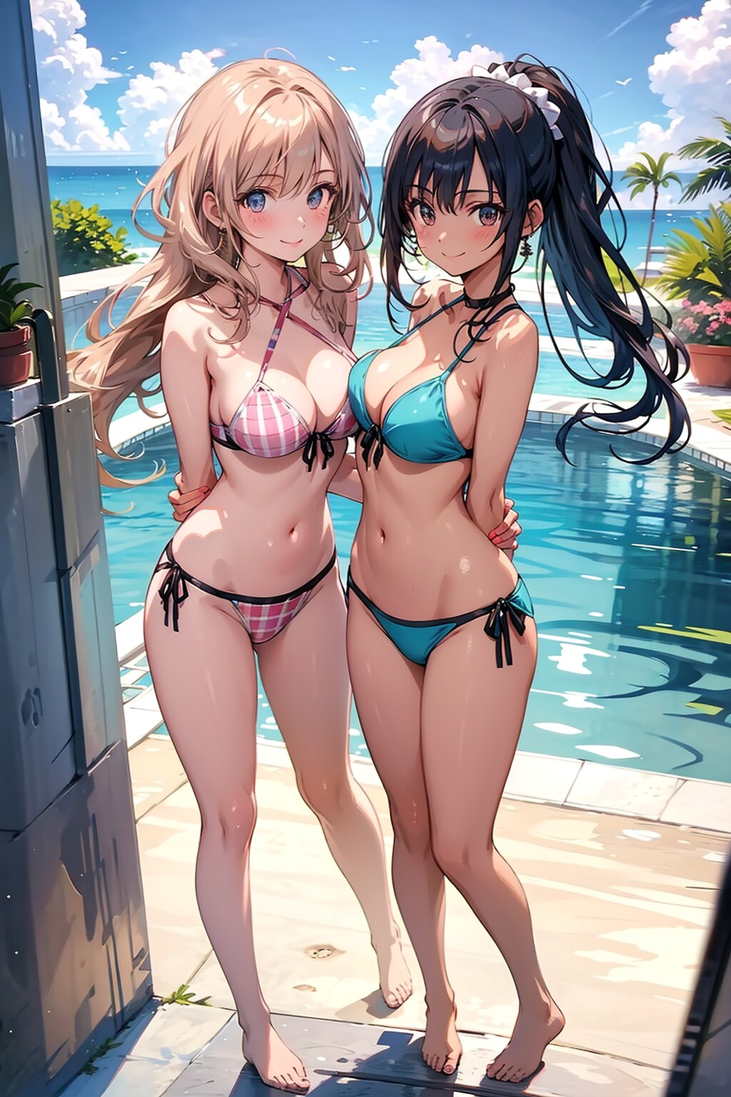 新作水着カタログの撮影です　その１２