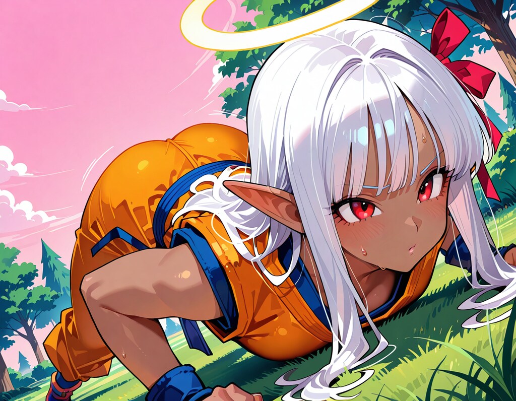 あの世で修行中のエルマ