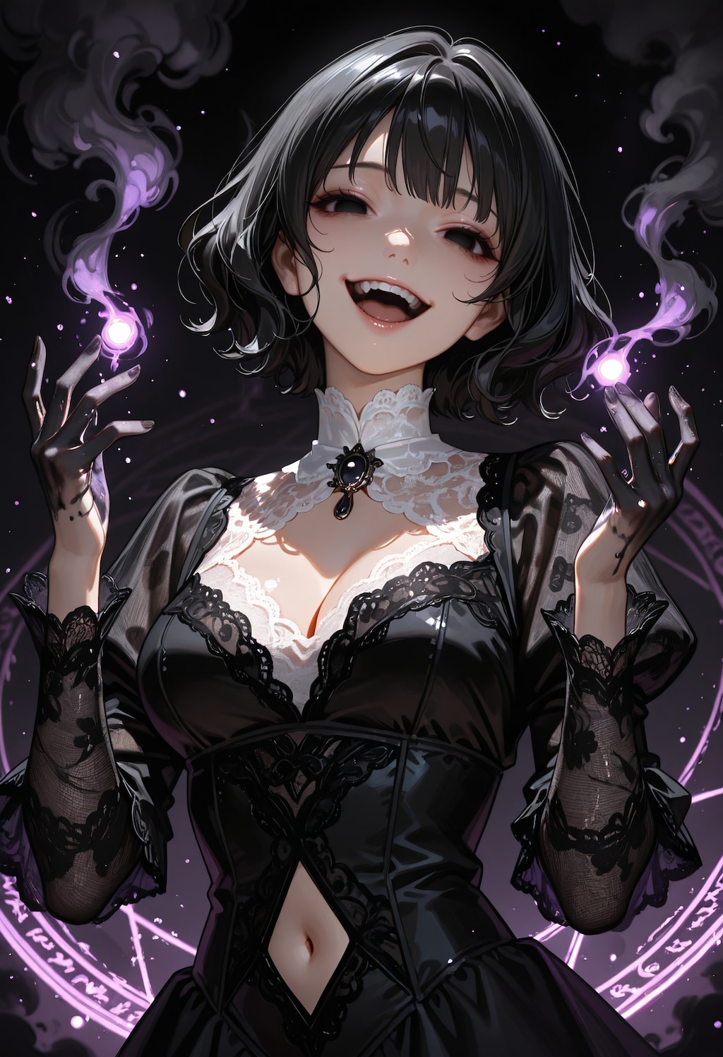 淑やかなる宣告。