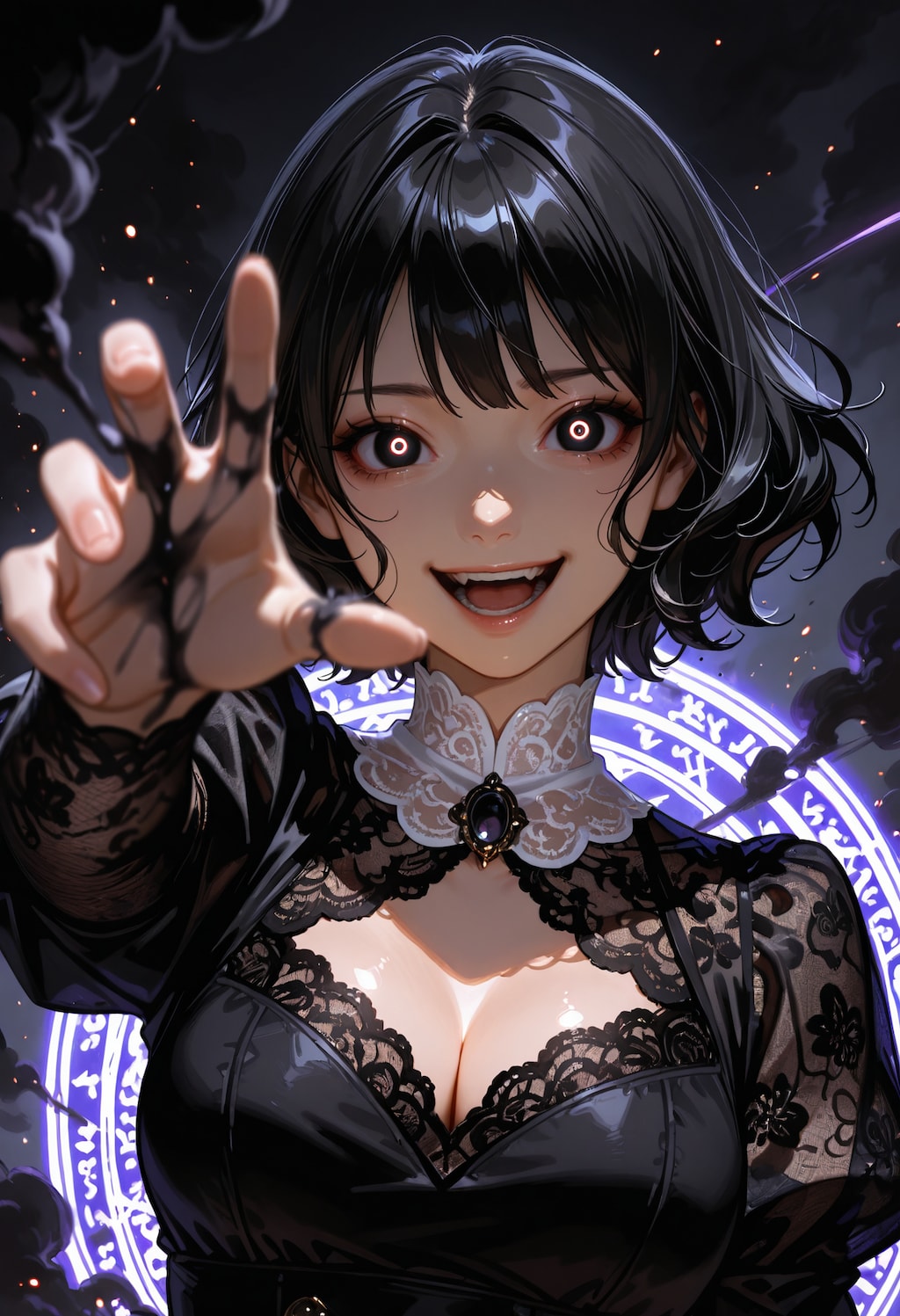 淑やかなる宣告。