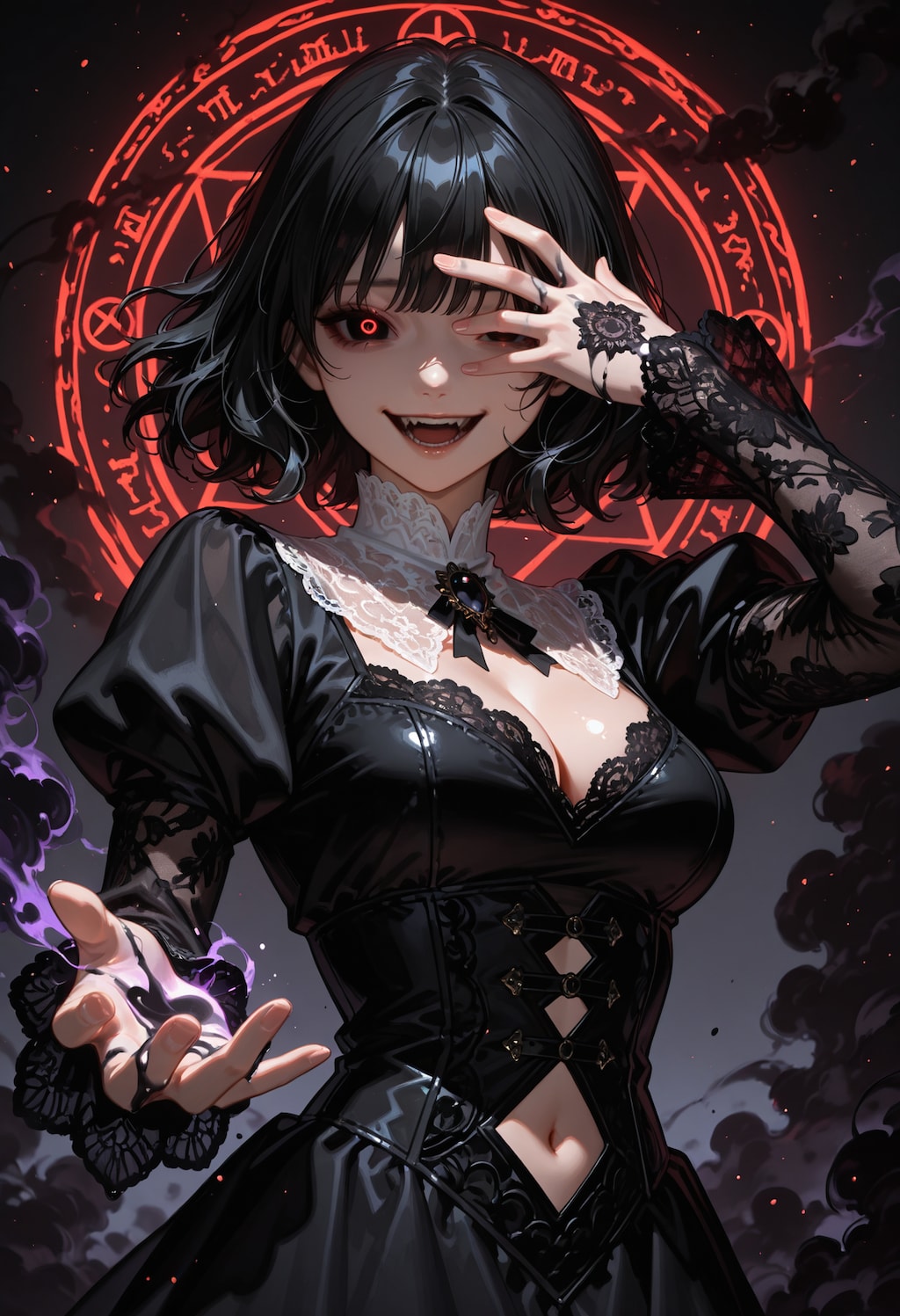 淑やかなる宣告。