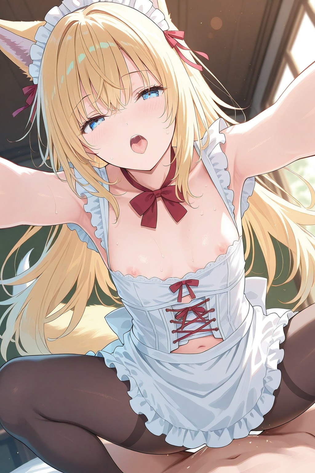 ケモミミ騎乗位